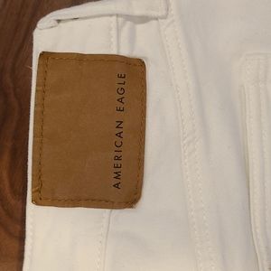 Slim White American Eagle Jeans